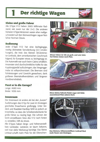 Jaguar E-Type V12 5,3 Litre -  Alle Modelle von 1971-1975