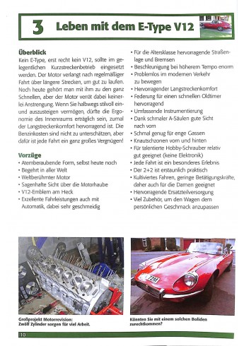 Jaguar E-Type V12 5,3 Litre -  Alle Modelle von 1971-1975