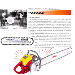 Chainsaws A History