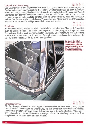Austin Healy Big Healeys - Alle Modelle von 1953-1967