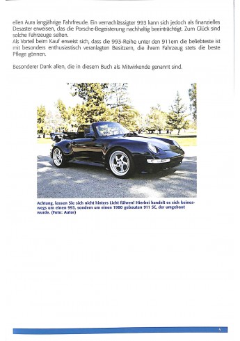 Porsche 911 (993) - Alle Modelle 1994-1998