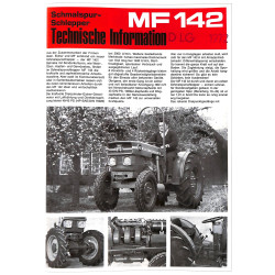 Massey Ferguson Prospekte der 100ER-Serie