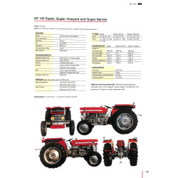 A world wide guide to Massey Ferguson 100 and 1000 tractors 1964-1988