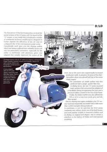 LAMBRETTA D/LD 125/150 - 1951-1958 Storie Modelli e documenti/History, models and documents