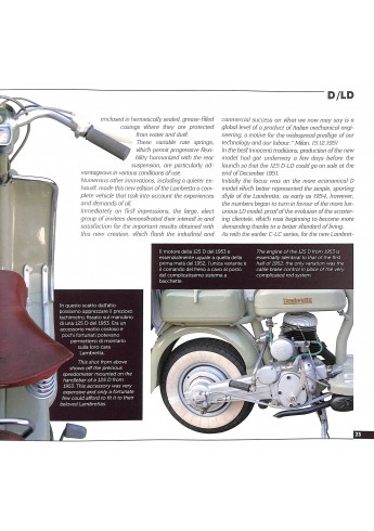LAMBRETTA D/LD 125/150 - 1951-1958 Storie Modelli e documenti/History, models and documents