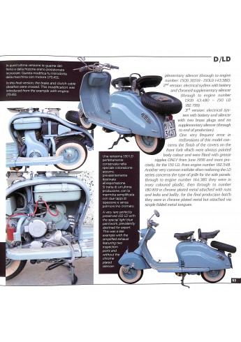 LAMBRETTA D/LD 125/150 - 1951-1958 Storie Modelli e documenti/History, models and documents