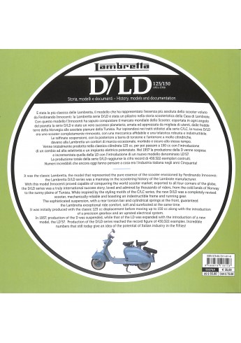 LAMBRETTA D/LD 125/150 - 1951-1958 Storie Modelli e documenti/History, models and documents