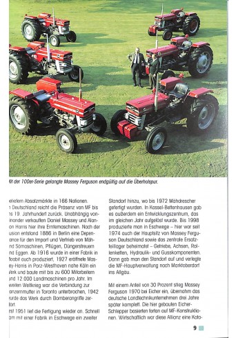Massey Ferguson - Traktoren 1953-1989