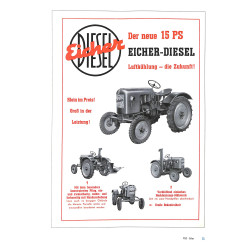 Eicher, Traktoren und Landmaschinen