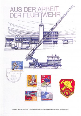 Feuerwehr und Philatelie - Briefmarken und postalische Dokumentationen aus der internationalen Geschichte der Feuerwehr