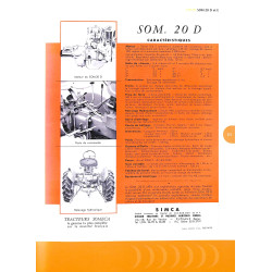 Tracteurs agricoles Someca - une histoire en prospectus