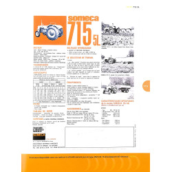 Tracteurs agricoles Someca - une histoire en prospectus