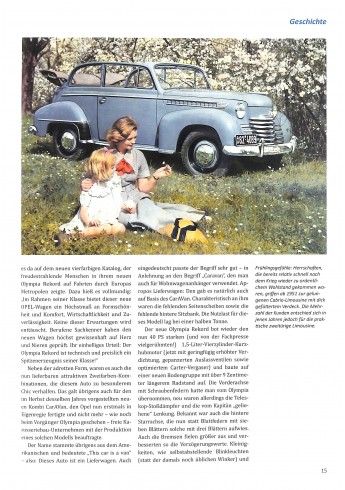 Opel Rekord & Commodore - Entwicklung, Geschichte, Technik