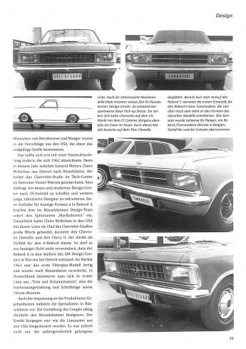 Opel Rekord & Commodore - Entwicklung, Geschichte, Technik
