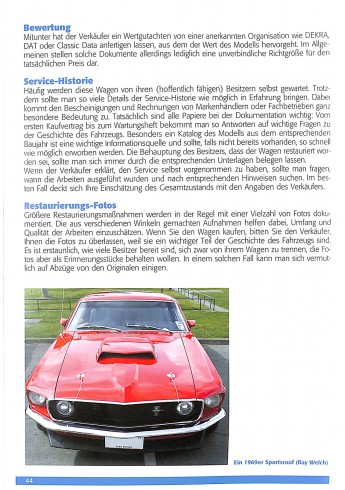 Praxisratgeber Klassikerkauf: Ford Mustang Erste Generation: 1964 - 1973
