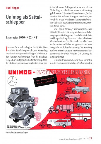 Jahrbuch Unimog & MB-trac 2023