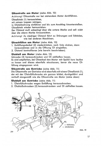 A07 - Betriebsanleitung für den Allgaier Schlepper AP17