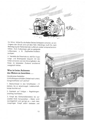 A09 - Bedienungsanleitung Allgaier Porsche-Diesel A122/133/144
