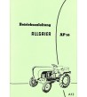A13 - Betriebsanleitung Allgaier Dieselschlepper AP16