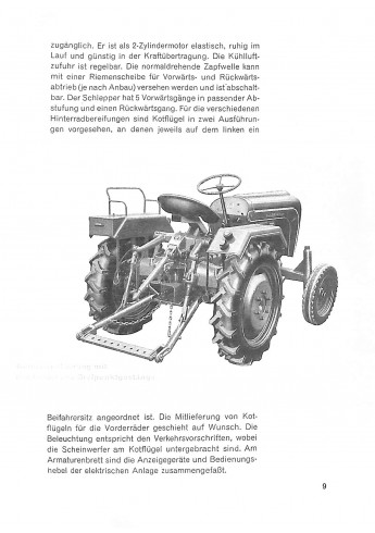 A13 - Betriebsanleitung Allgaier Dieselschlepper AP16