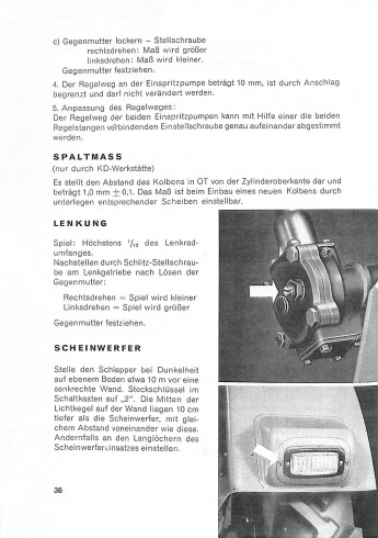 A13 - Betriebsanleitung Allgaier Dieselschlepper AP16