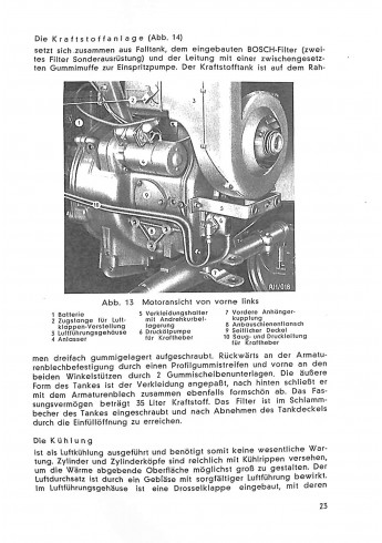 A15 - Betriebsanleitung für die Allgaier Dieselschlepper A111 A111V