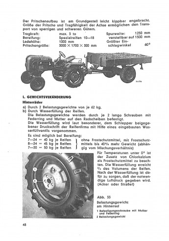 A15 - Betriebsanleitung für die Allgaier Dieselschlepper A111 A111V