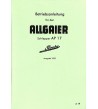 A19 - Betriebsanleitung für den Allgaier Schlepper AP17