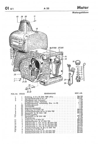 A20 - Allgaier Handbuch für den Dieselschlepper R22, A22, A24