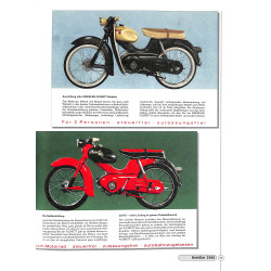 Kreidler Prospekte 1950-1982