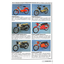 Kreidler Prospekte 1950-1982