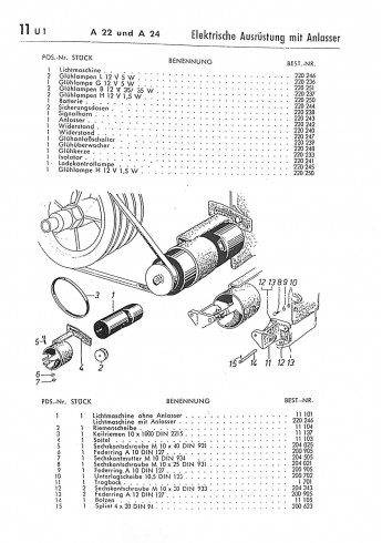 A20 - Allgaier Handbuch für den Dieselschlepper R22, A22, A24