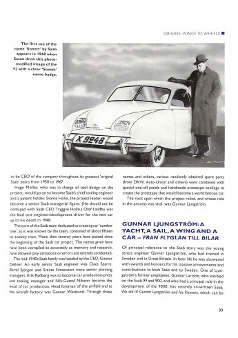 Saab 92 - 96V4 The Original Saab  - The Complete Story