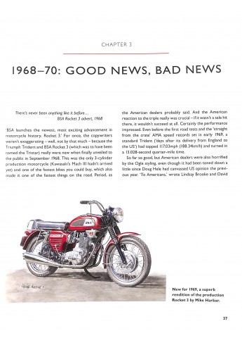 TRIUMPH TRIDENT EN BSA ROCKET 3