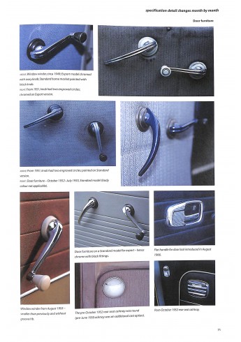 VW Beetle Specification Guide 1949-1967