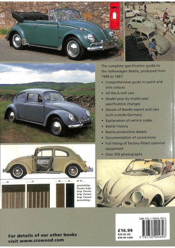 VW Beetle Specification Guide 1949-1967