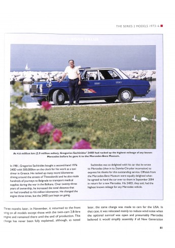 Mercedes-Benz W114 and W115 The Complete Story