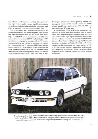 BMW M5 -  The Complete Story