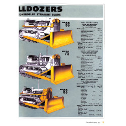 Caterpillar Bulldozer-Prospekte