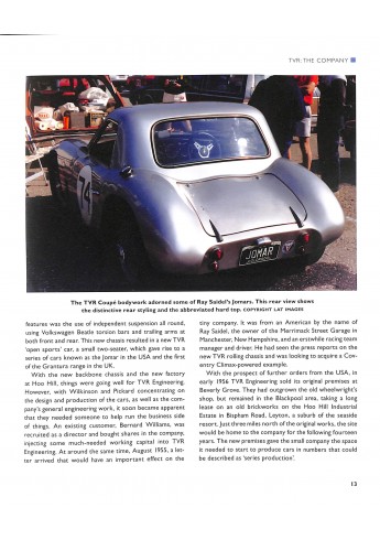 TVR 1946-1982 The Trevor Wilkinson and Martin Lilley Years