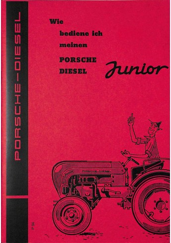 P04 - Bedienungsanleitung Porsche-Diesel Junior 108 , 14 pk