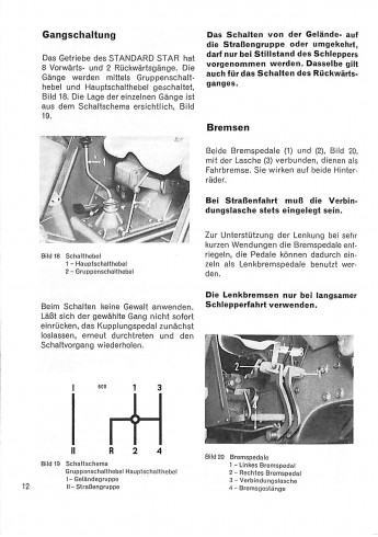P08 - Bedienungsanleitung Porsche-Diesel Standard Star 219, 30 pk