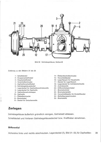 P10 - Montageanleitung Standard Star 219 - 30 pk (Super Export 329, Super 339)