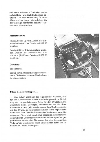 P11 - Bedienungsanleitung Super N 308, Super L 308, Master 408
