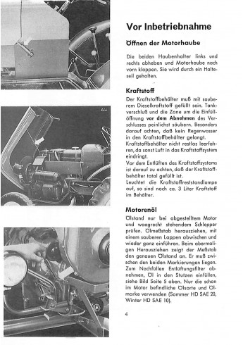 P14 - Bedienungsanleitung Porsche-Diesel Junior 109, 15 pk