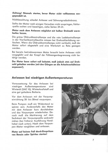 P14 - Bedienungsanleitung Porsche-Diesel Junior 109, 15 pk