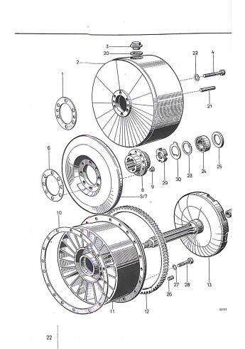 P15 - Ersatzteilliste Porsche-Diesel  AP16  /  Allgaier  A116