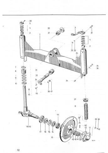 P15 - Ersatzteilliste Porsche-Diesel  AP16  /  Allgaier  A116