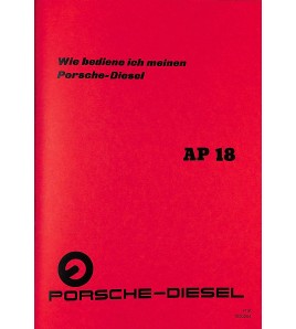 P16 - Bedienungsanleitung Porsche-Diesel AP18, 18 pk