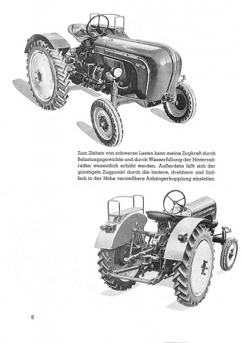 P16 - Bedienungsanleitung Porsche-Diesel AP18, 18 pk